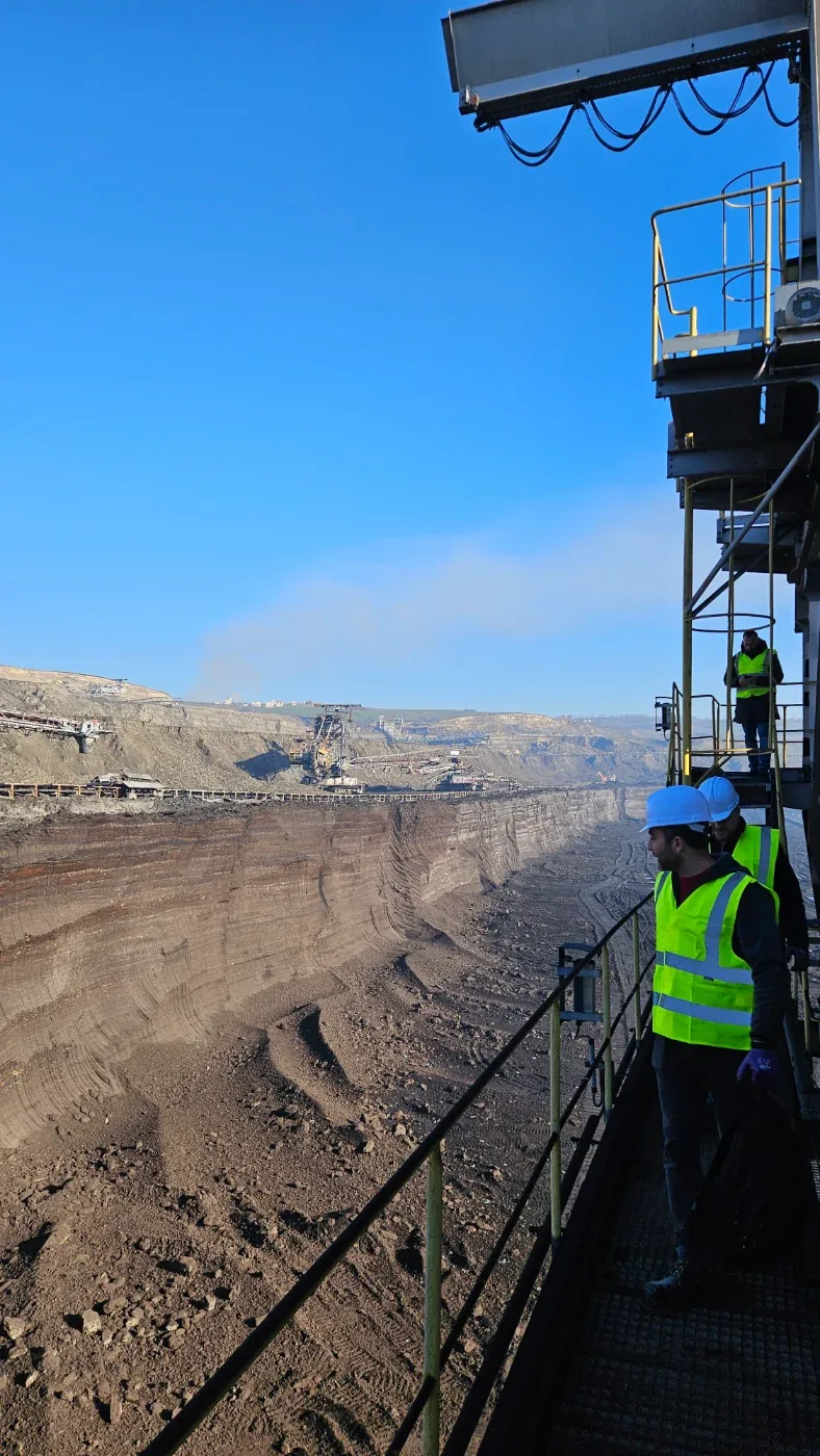 Site survey · open-pit lignite